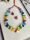 Multicolor Handmade Beaded Necklace Set - Image 3