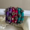 Vibrant Silk Thread Bangles - Image 4